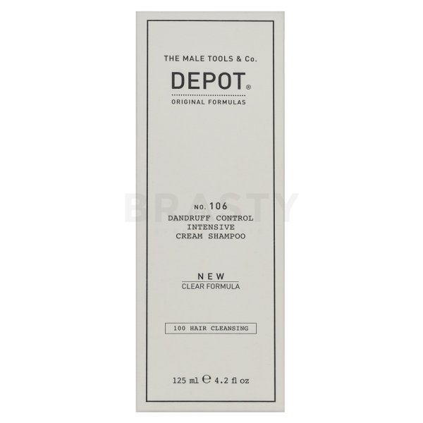 Depot No. 106 Dandruff Control Intensive Cream Shampoo Champú en crema Contra la caspa 125 ml