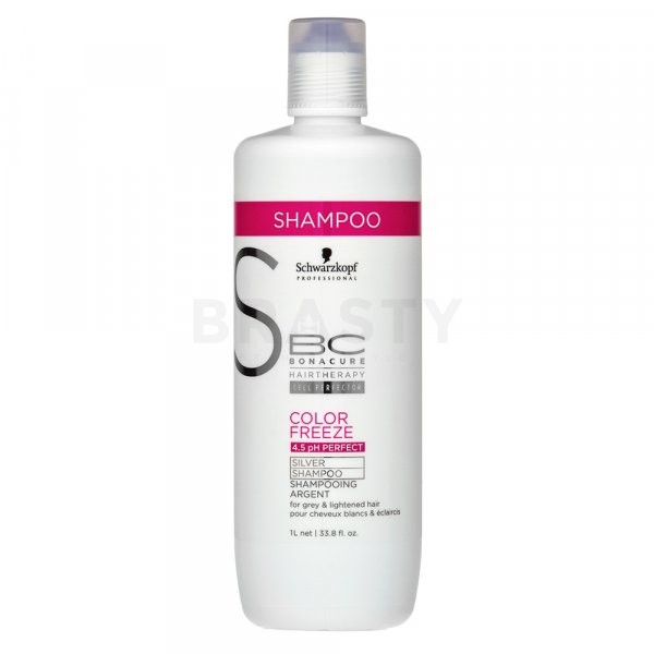 Schwarzkopf Professional BC Bonacure Color Freeze Silver Shampoo szampon ze srebrnymi refleksami 1000 ml