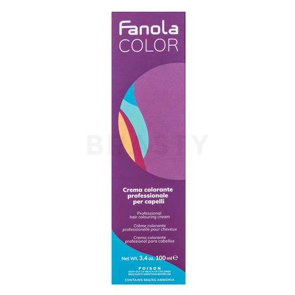 Fanola Colouring Cream vopsea profesională permanentă pentru păr Red Booster R.66 100 ml