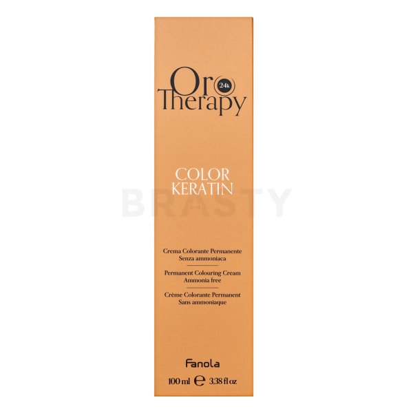 Fanola Oro Therapy Color Keratin Oro Puro professzionális permanens hajszín 1.0 100 ml