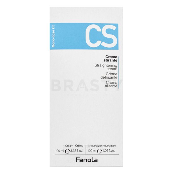 Fanola CS Straightening Cream crème om het haar steil te maken 120 ml + 100 ml