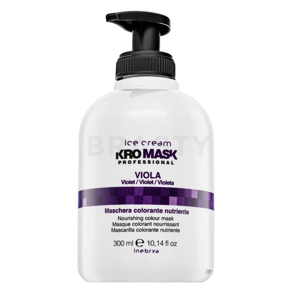 Inebrya Kromask Coloring Nourishing Mask vyživující maska s barevnými pigmenty pro vlasy s fialovými odstíny Viola 250 ml