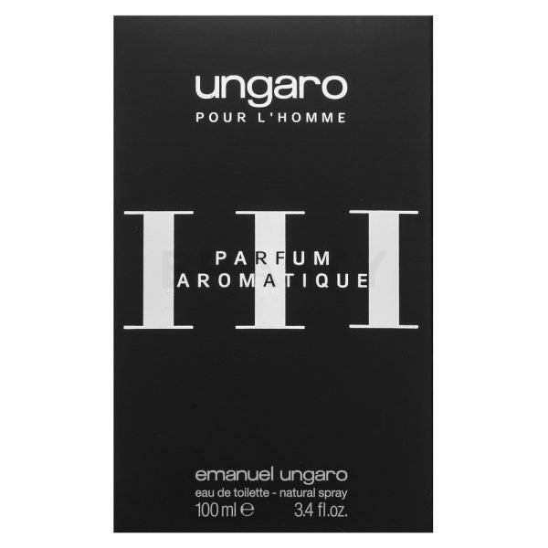 Emanuel Ungaro Homme III Parfum Aromatique Eau de Toilette für Herren 100 ml