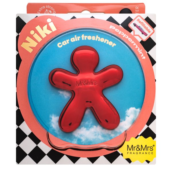 Mr&Mrs Fragrance Niki Car Air Freshener Peppermint