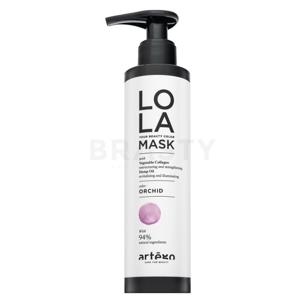 Artègo Lola Your Beauty Colour Mask Интензивна възстановяваща цветна маска за коса Orchid 200 ml