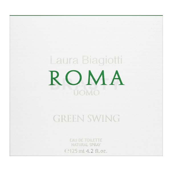 Laura Biagiotti Roma Uomo Green Swing toaletní voda pro muže 125 ml