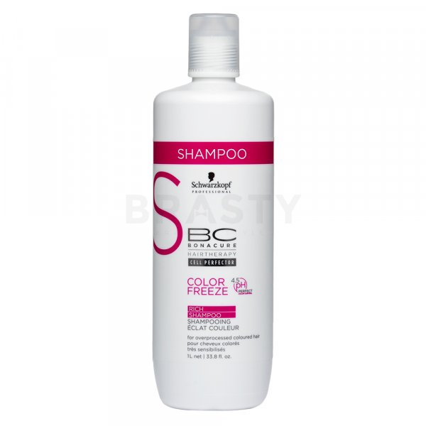 Schwarzkopf Professional BC Bonacure Color Freeze Rich Shampoo szampon do włosów poddanych obróbce chemicznej 1000 ml