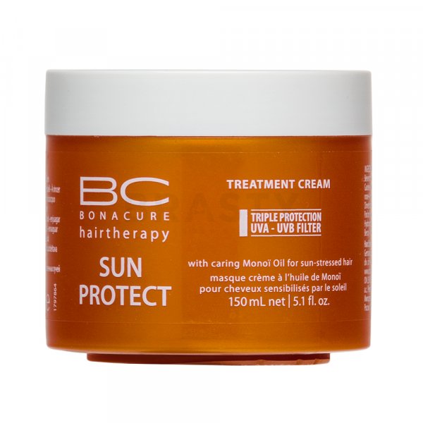 Schwarzkopf Professional BC Bonacure Sun Protect Treatment Cream mască pentru păr deteriorat de razele soarelui 150 ml