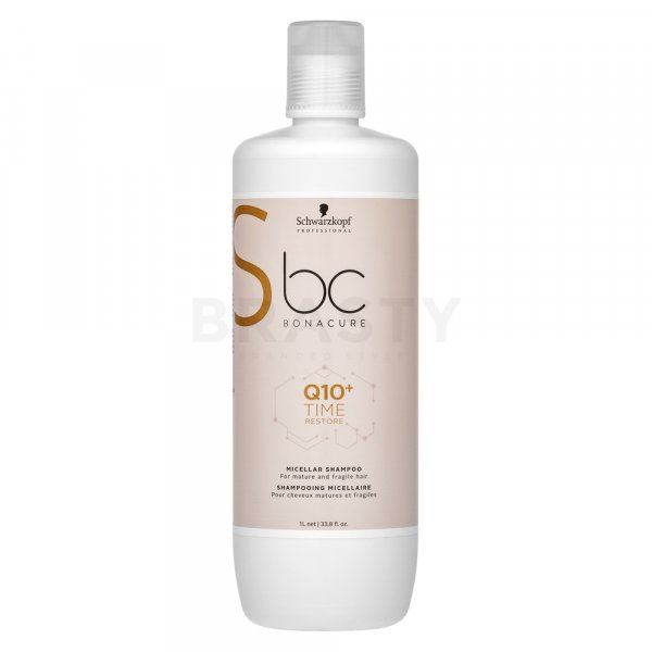 Schwarzkopf Professional BC Bonacure Q10+ Time Restore Micellar Shampoo Shampoo für reifes Haar 1000 ml