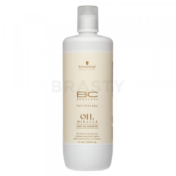 Schwarzkopf Professional BC Bonacure Oil Miracle Light Oil Shampoo Shampoo für feines und normales Haar 1000 ml
