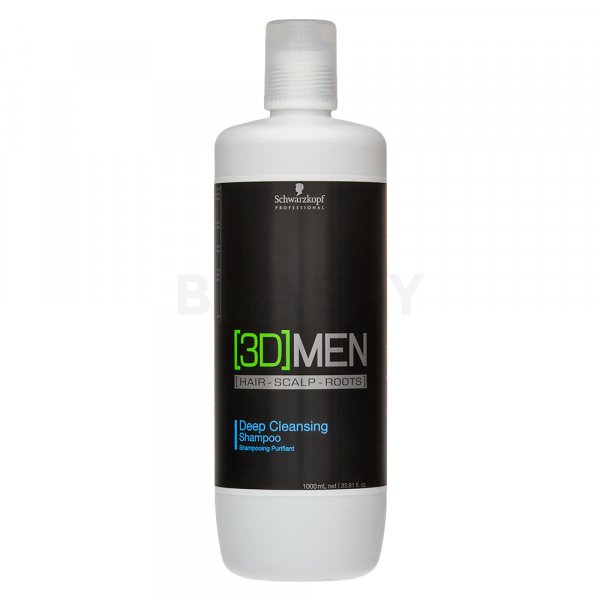 Schwarzkopf Professional 3DMEN Deep Cleansing Shampoo shampoo per uomini 1000 ml