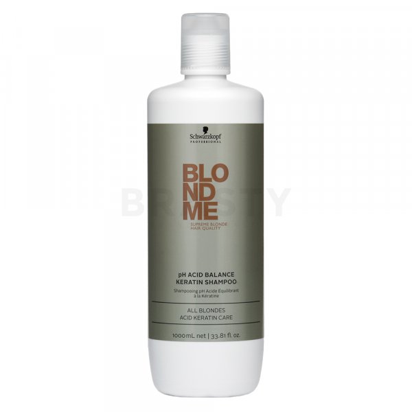 Schwarzkopf Professional BlondMe pH Acid Balance Keratin Shampoo Shampoo für blondes Haar 1000 ml