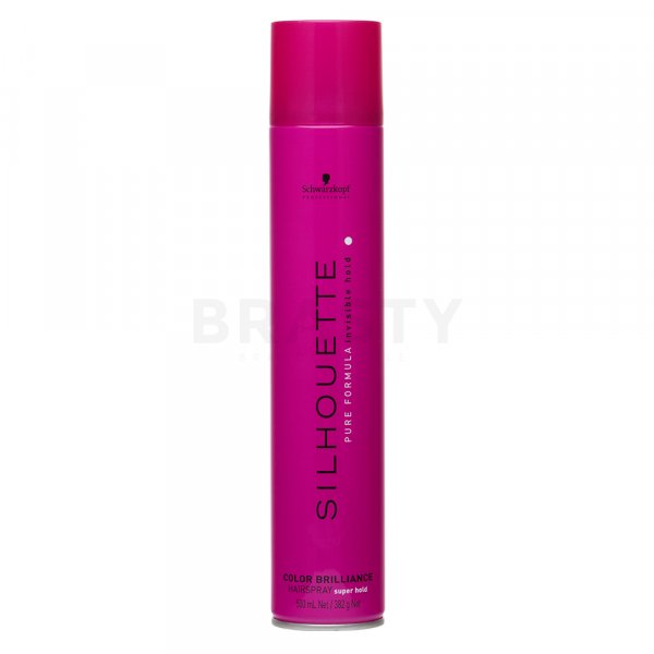 Schwarzkopf Professional Silhouette Color Brilliance Hairspray lak na vlasy pre lesk vlasov 500 ml
