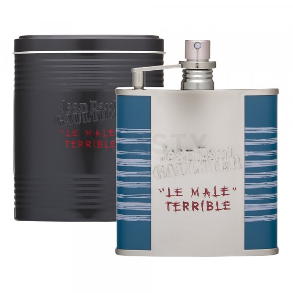 Jean P. Gaultier Le Male Terrible Travel Flask Eau de Toilette bărbați Kit de călătorie 125 ml
