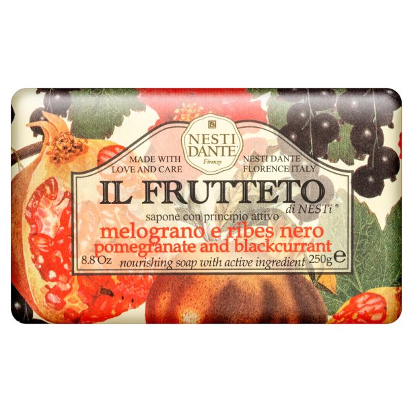 Nesti Dante Il Frutetto mýdlo Soap Pomegranate & Blackcurrant 250 g