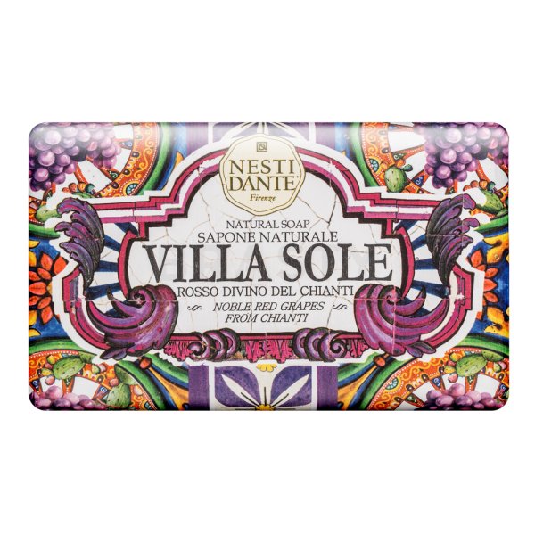 Nesti Dante Villa Sole szappan Natural Soap Rosso Divino del Chianti 250 g