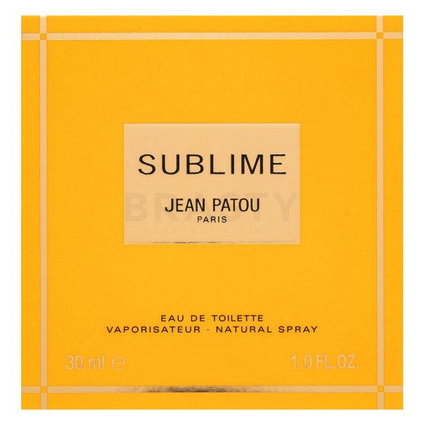 Jean Patou Sublime Eau de Toilette for women 30 ml