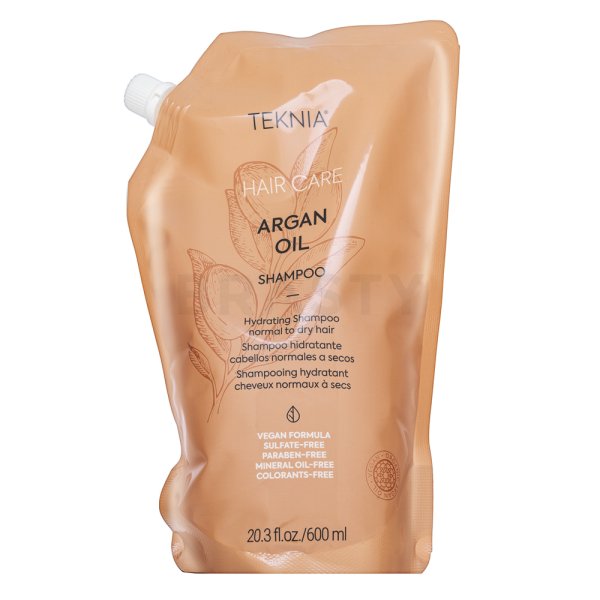 Lakmé Teknia Hair Care Argan Oil Shampoo подхранващ шампоан За всякакъв тип коса Refill 600 ml