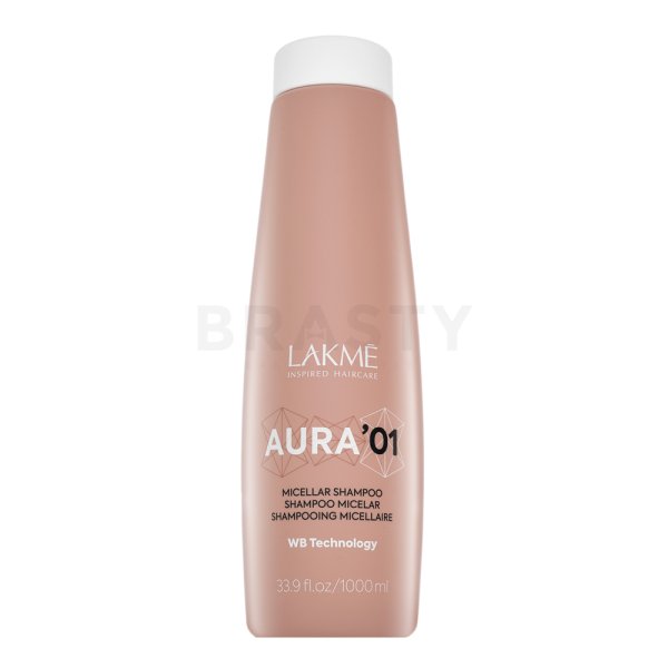 Lakmé Aura '01 Micellar Shampoo hloubkově čistící šampon pro všechny typy vlasů 1000 ml
