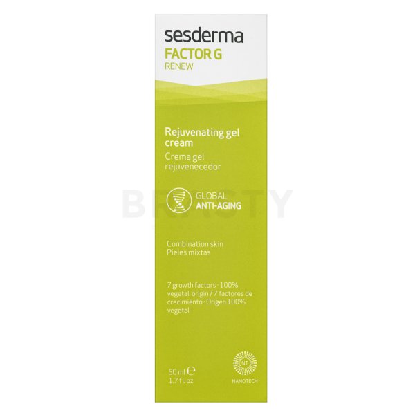 Sesderma Factor G Renew gelový krém Rejuvenating Gel Cream 50 ml