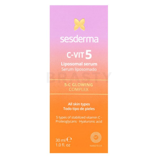 Sesderma C-Vit 5 rozjasňujúce sérum s vitamínom C proti starnutiu pleti Liposomal Serum 30 ml