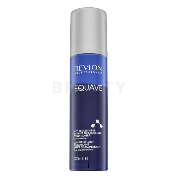 Revlon Professional Equave Anti-Brassiness Instant Detangling Conditioner balsam fără clatire pentru păr blond 200 ml