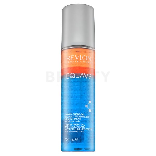 Revlon Professional Equave Hydro Fusio-Oil Instant Weightless Nourishment öblítés nélküli kondicionáló hajra és testre 200 ml