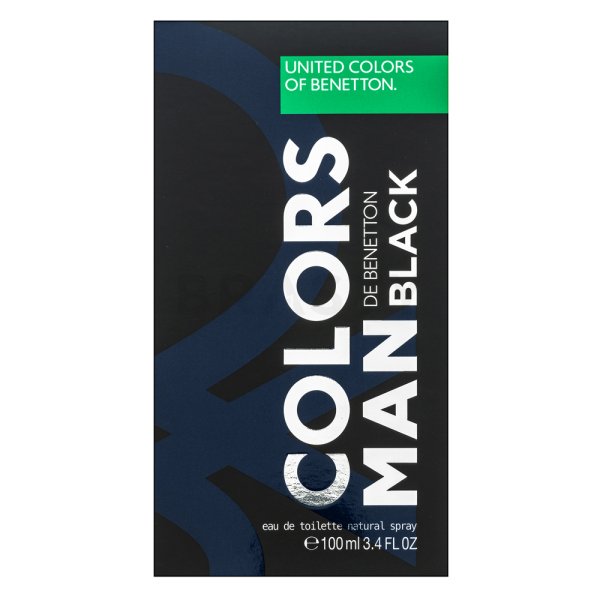 Benetton Colors de Benetton Man Black Eau de Toilette für Herren 100 ml