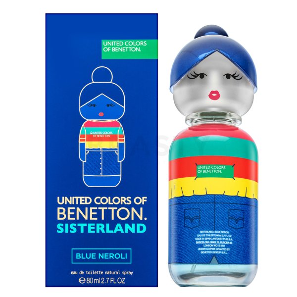 Benetton Sisterland Blue Neroli Eau de Toilette voor vrouwen 80 ml