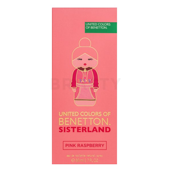 Benetton Sisterland Pink Raspberry Eau de Toilette femei 80 ml