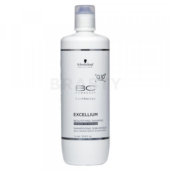 Schwarzkopf Professional BC Bonacure Excellium Beautifying Beautifying Shampoo szampon do włosów siwych i platynowego blondu 1000 ml