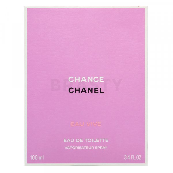 Chanel Chance Eau Vive toaletní voda pro ženy 100 ml