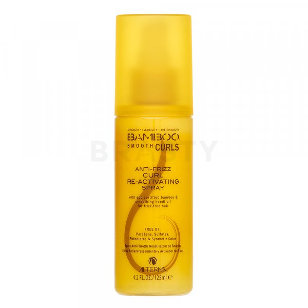 Alterna Bamboo Smooth Curls Anti-Frizz Curl Re-activating Spray sprej pro vlnité a kudrnaté vlasy 125 ml