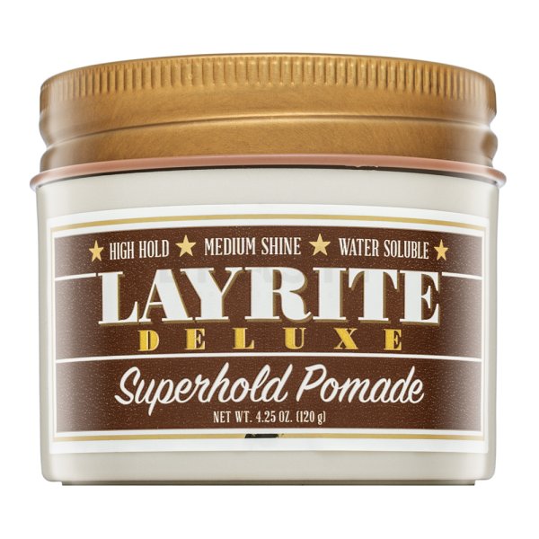 Layrite Superhold Pomade Pomada para el cabello Para fijación extra fuerte 120 g