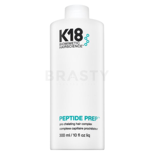 K18 Peptide Prep Pro Chelating Hair Complex kezelés, amely megtisztítja és eltávolítja a nehézfémeket a hajból 300 ml