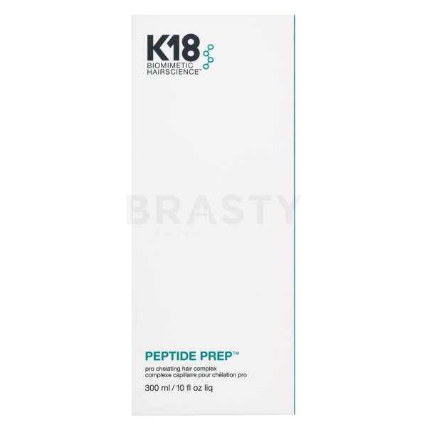 K18 Peptide Prep Pro Chelating Hair Complex tratamiento que limpia y elimina los metales pesados ​​del cabello 300 ml