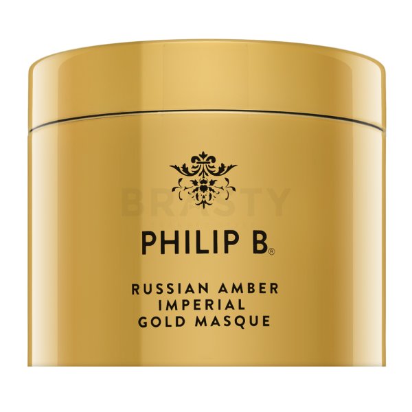 PHILIP B Russian Amber Imperial Gold Masque odżywcza maska do włosów bez połysku 236 ml