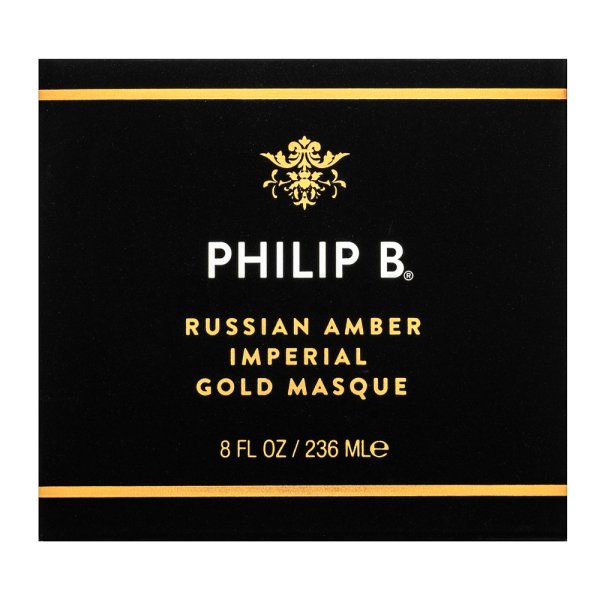 PHILIP B Russian Amber Imperial Gold Masque tápláló maszk fényes hajért 236 ml