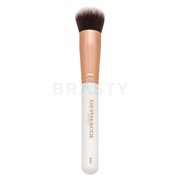 Dermacol Foundation & Powder Brush D52 Rose Gold brocha para aplicar maquillaje y polvos