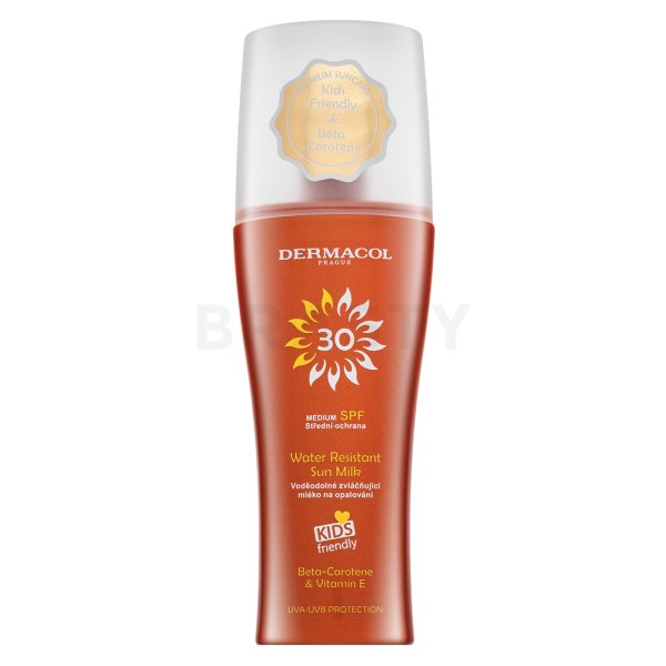 Dermacol mlieko na opaľovanie SPF30 Water Resistant Sun Milk 200 ml