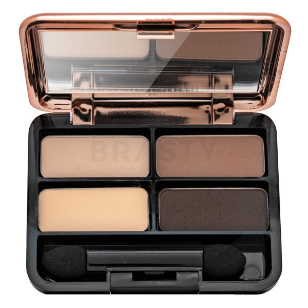 Dermacol Longlasting Matt Eye Shadow Palette oční stíny s matujícím účinkem 8,8 g