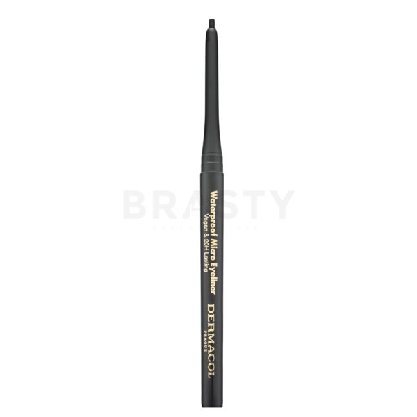 Dermacol Waterproof Micro Eyeliner водоустойчив молив за очи 01 Black