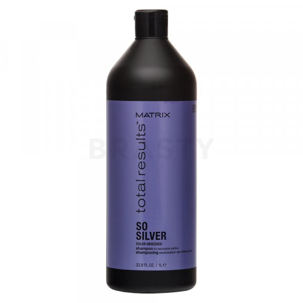 Matrix Total Results Color Obsessed So Silver Shampoo šampón pre platinovo blond a šedivé vlasy 1000 ml