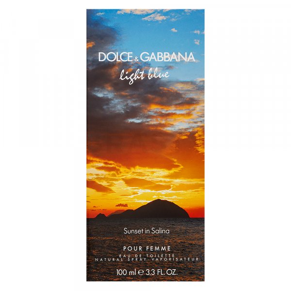 Dolce & Gabbana Light Blue Sunset in Salina Eau de Toilette da donna 100 ml