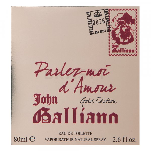 John Galliano Parlez-Moi d´Amour Gold Edition toaletná voda pre ženy 80 ml