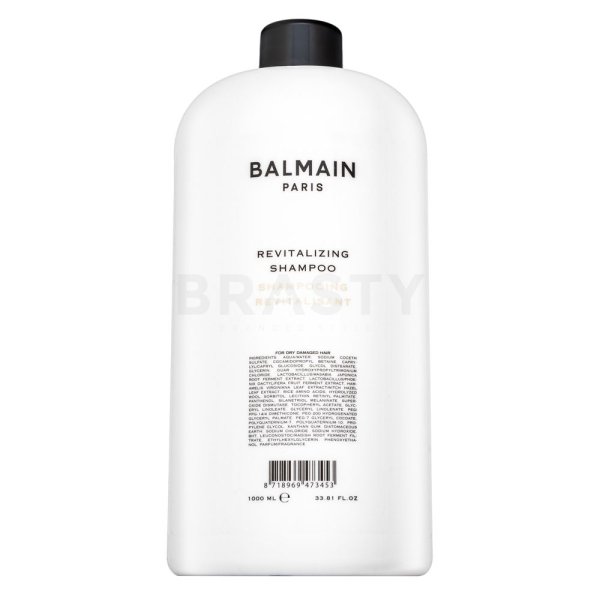 Balmain Revitalizing Shampoo erősítő sampon nagyon száraz és sérült hajra 1000 ml