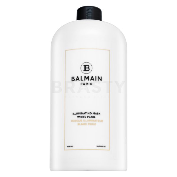 Balmain Illuminating Mask White Pearl Mascarilla neutralizante Para cabello rubio platino y gris 1000 ml