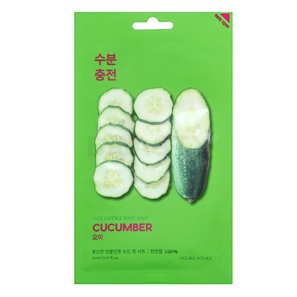 Holika Holika plátýnková maska Pure Essence Mask Sheet Cucumber 23 g