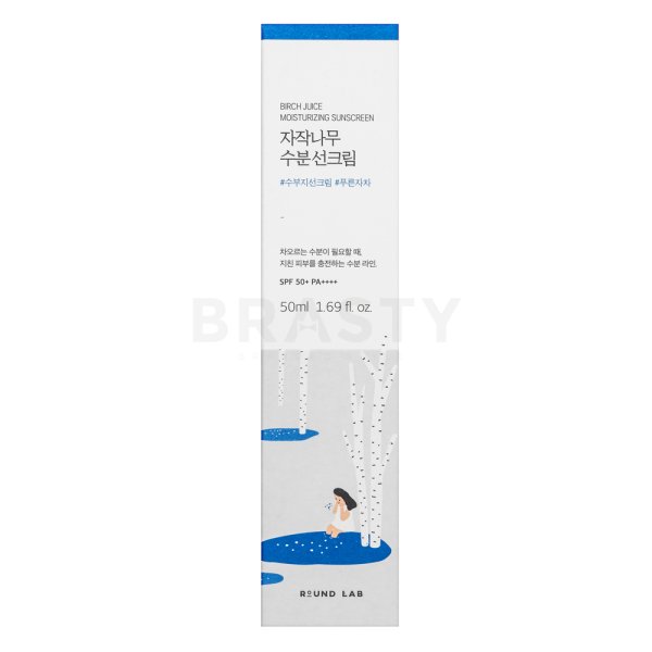Round Lab Birch Juice Bräunungscreme Moisturizing Sun Cream SPF50+ PA++++ 50 ml