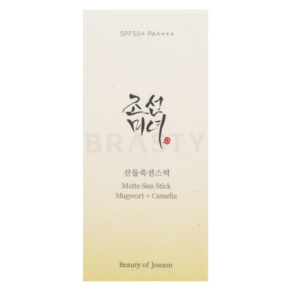 Beauty of Joseon Matte Sun Stick Stick voor het Zonnen Mugwort + Camelia 18 g